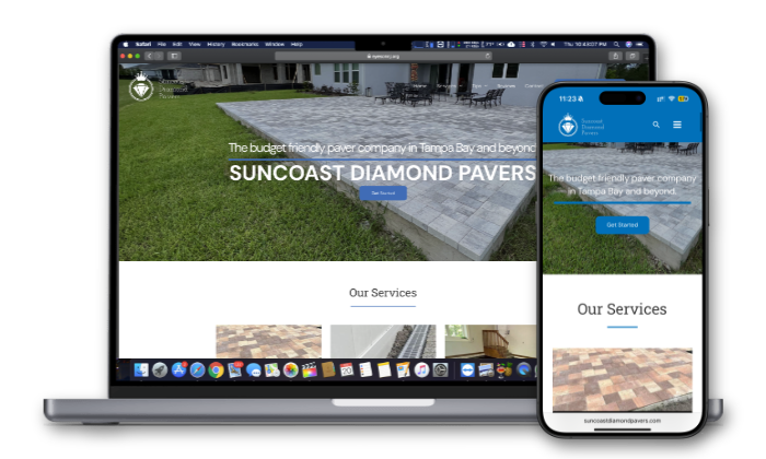 Suncoast Diamond Pavers by Finger Snap Group